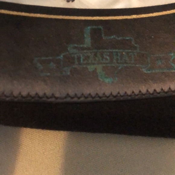 TEXAS HAT made in U.S.A  men’s or women’s size Large black color HAT - Picture 7 of 14
